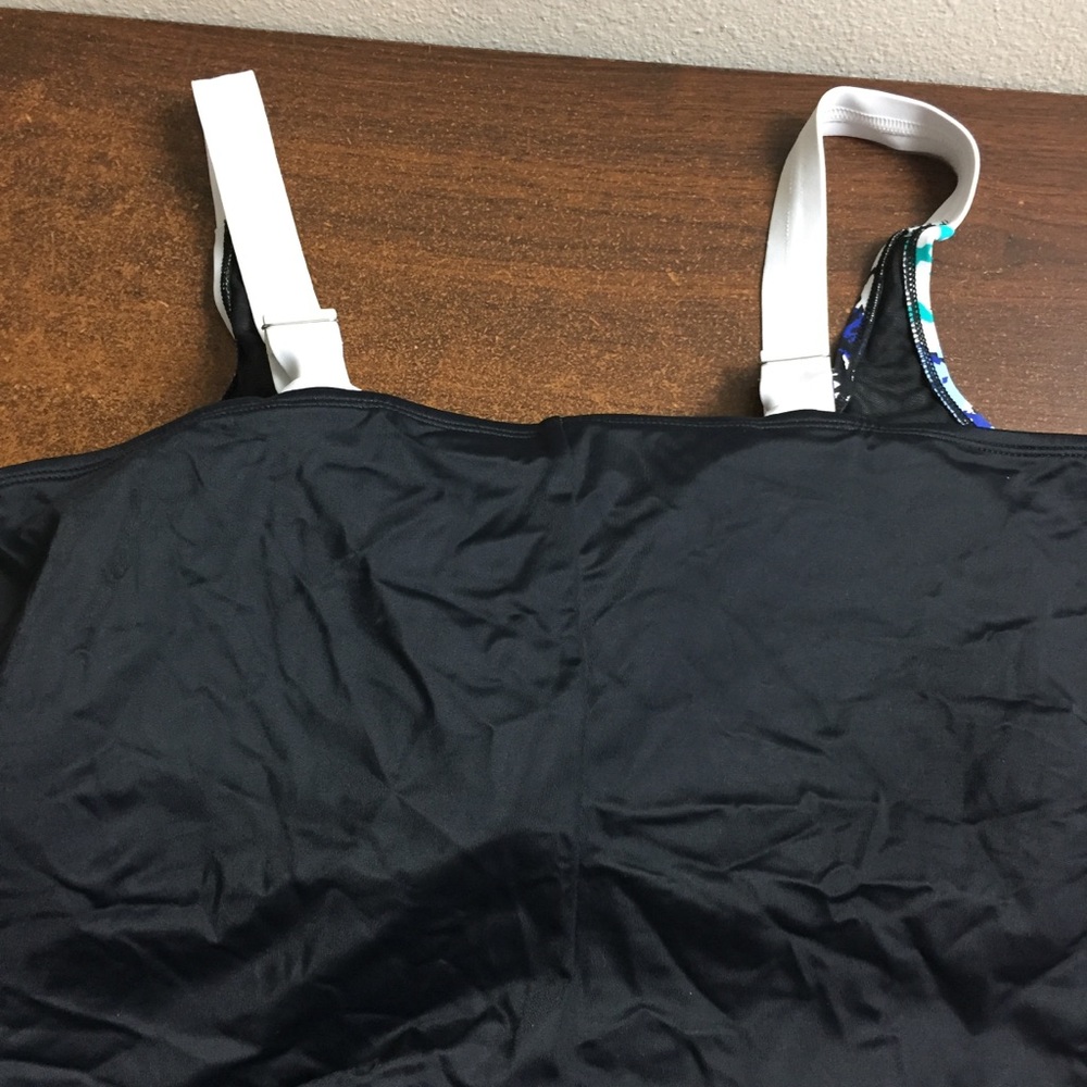 Nwt Classic Adjustable Strap Tank Style One Piece Swimsuits For All Flor… - Picture 5 of 5